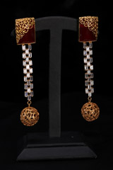 Red Long Drop Earrings1630_video