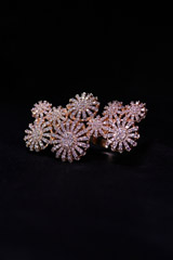 Rosegold White Stone RingIMG_0056