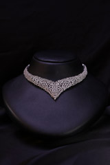 White Necklace Set