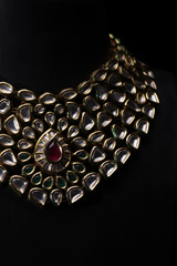 Golden Kundan Necklace SetIMG_9903