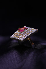 Pink and White Golden RingIMG_0060