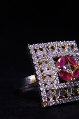 Pink and White Golden RingIMG_0068