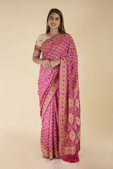 Pink Georgette Saree1703_video