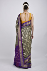 Grey Ikkat Saree_DSC4057