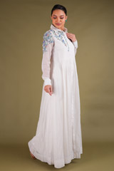 White Organza Shirt DressDSC02826