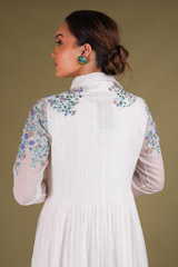White Organza Shirt DressDSC02835