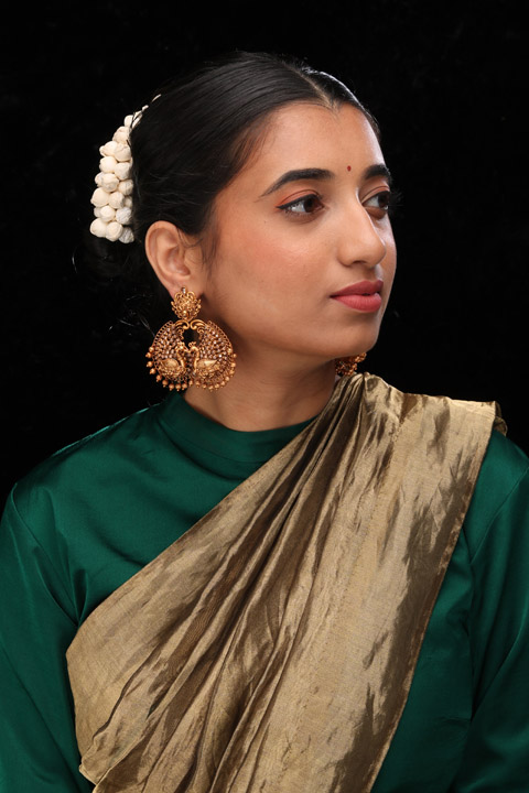 Antique Peacock Earrings