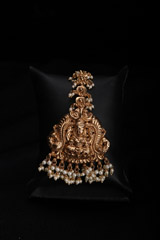 Antique Maangtika with Pearls