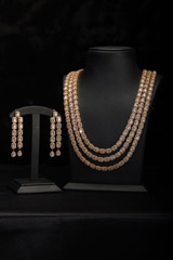 Stone Embedded Neck Piece Set1760_video