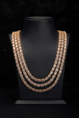 Stone Embedded Neck Piece SetIMG_0737