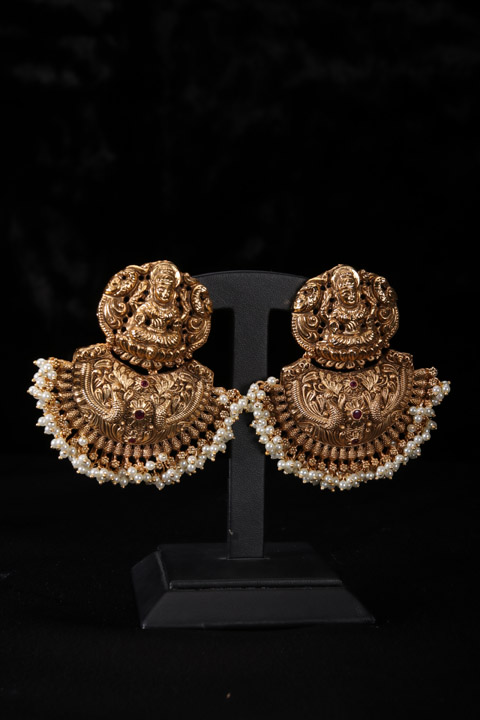 Gold Antique Earrings