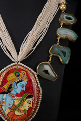 Minakari And Stones Necklace setIMG_1054