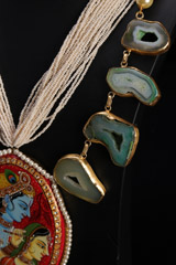 Minakari And Stones Necklace setIMG_1056