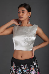 Black Embroidered Top Bottom SetIMG_0757