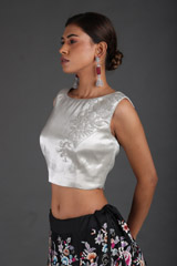 Black Embroidered Top Bottom SetIMG_0764