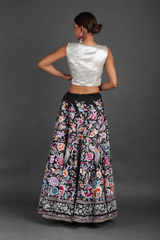 Black Embroidered Top Bottom SetIMG_0770