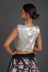 Black Embroidered Top Bottom SetIMG_0773