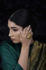 Ruby and Gold Ganesha Ring_SUB1526