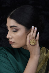 Ruby and Gold Ganesha Ring_SUB1527