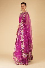 Pink Embroidered LehengaDSC07177