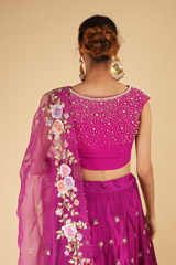 Pink Embroidered LehengaDSC07180