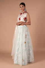 Vintage Rose LehengaDSC09729