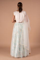 Vintage Rose LehengaDSC09741