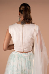 Vintage Rose LehengaDSC09743