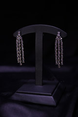 White Rosegold Necklace Set