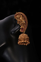 Golden Crescent JhumkasIMG_0482