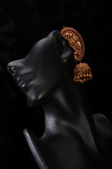 Golden Crescent JhumkasIMG_0488