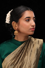 Golden Crescent JhumkasIMG_0910