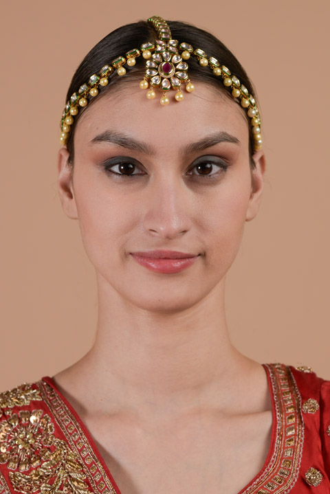 Uncut Kundan Matha Patti