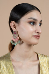Ruby and Emerald EarringsDSC09168