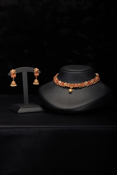 Minakari Necklace Set