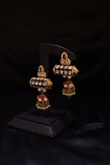 Gold Kundan Necklace Set_MG_8157