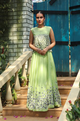 Floral Meadow Embroidered Skirt And Crop TopIMG_9847