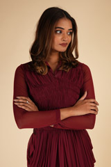 Marooon Cowl JumpsuitDSC00339