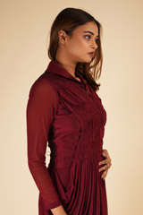 Marooon Cowl JumpsuitDSC00342