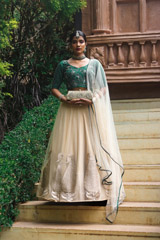 Gold Silk Lehenga