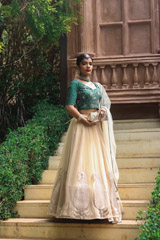 Gold Silk LehengaIMG_3400