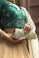 Gold Silk LehengaIMG_3408