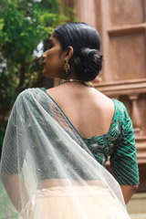 Gold Silk LehengaIMG_3424