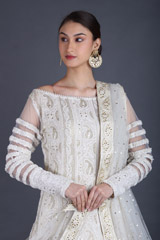 White Chikankari GownIMG_0626