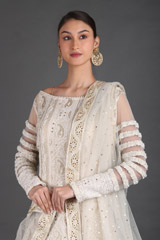 White Chikankari GownIMG_0628
