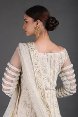 White Chikankari GownIMG_0641
