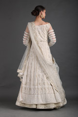 White Chikankari GownIMG_0642