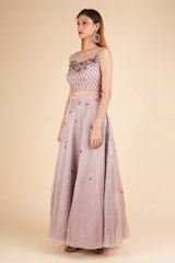 Lilac Crystal Top Bottom SetDSC01935