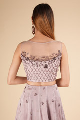 Lilac Crystal Top Bottom SetDSC01938