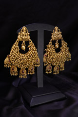 Golden Ghunghru Earrings
